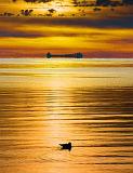 Lake Erie At Sunset_23335